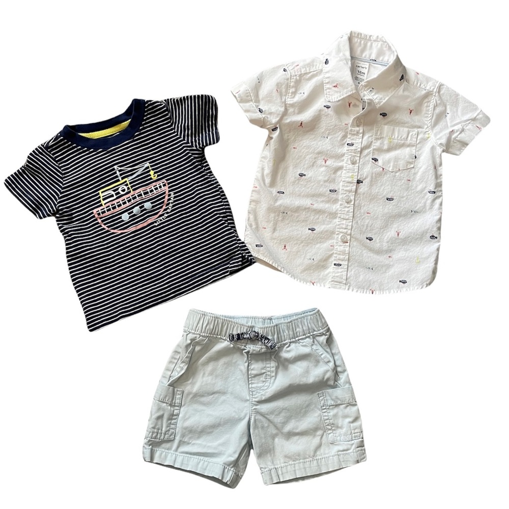 Carter’s | Little Captain Nautical 3 Piece Set